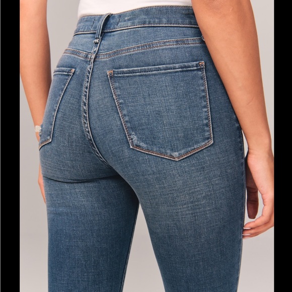 High Rise Super Skinny Ankle Jean - Picture 2 of 5